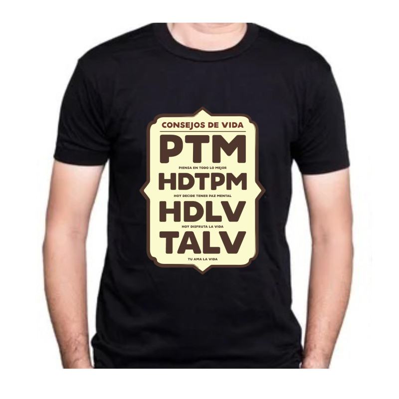 Playera "Consejos de Vida"