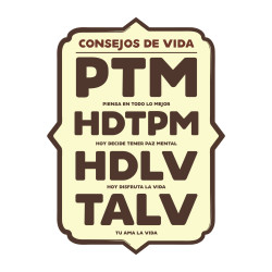 Playera "Consejos de Vida"