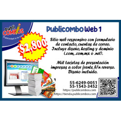 Paquete de publicidad básico todo incluido.